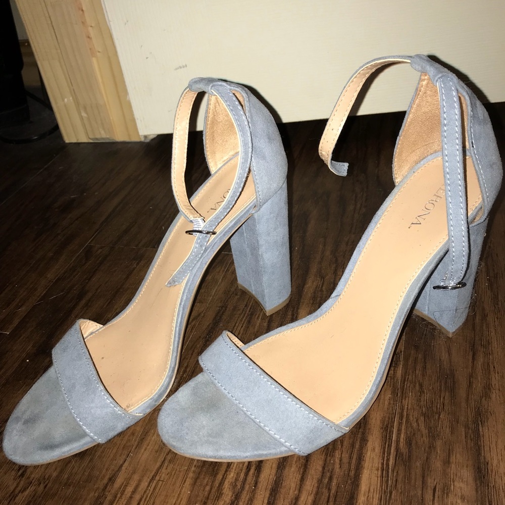 4” Blue Heels